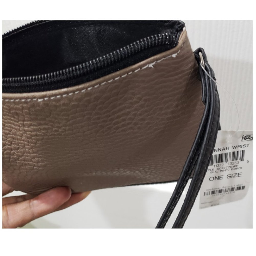 Style & Co Hannah Faux Leather Wristlet Coin Purse - Picture 6 of 6